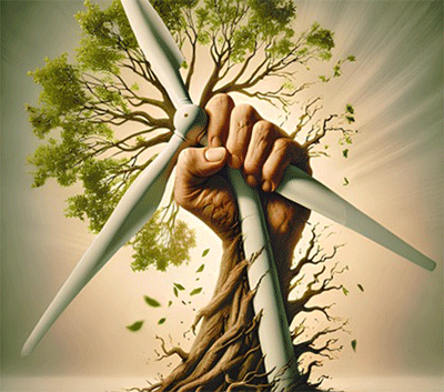 Arbre-Main-Éolienne