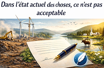 Dans l’état actuel des choses, ce n’est pas acceptable