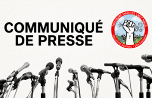 Communiqué de presse