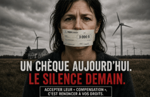 Un chèque aujourd'hui, le silence demain